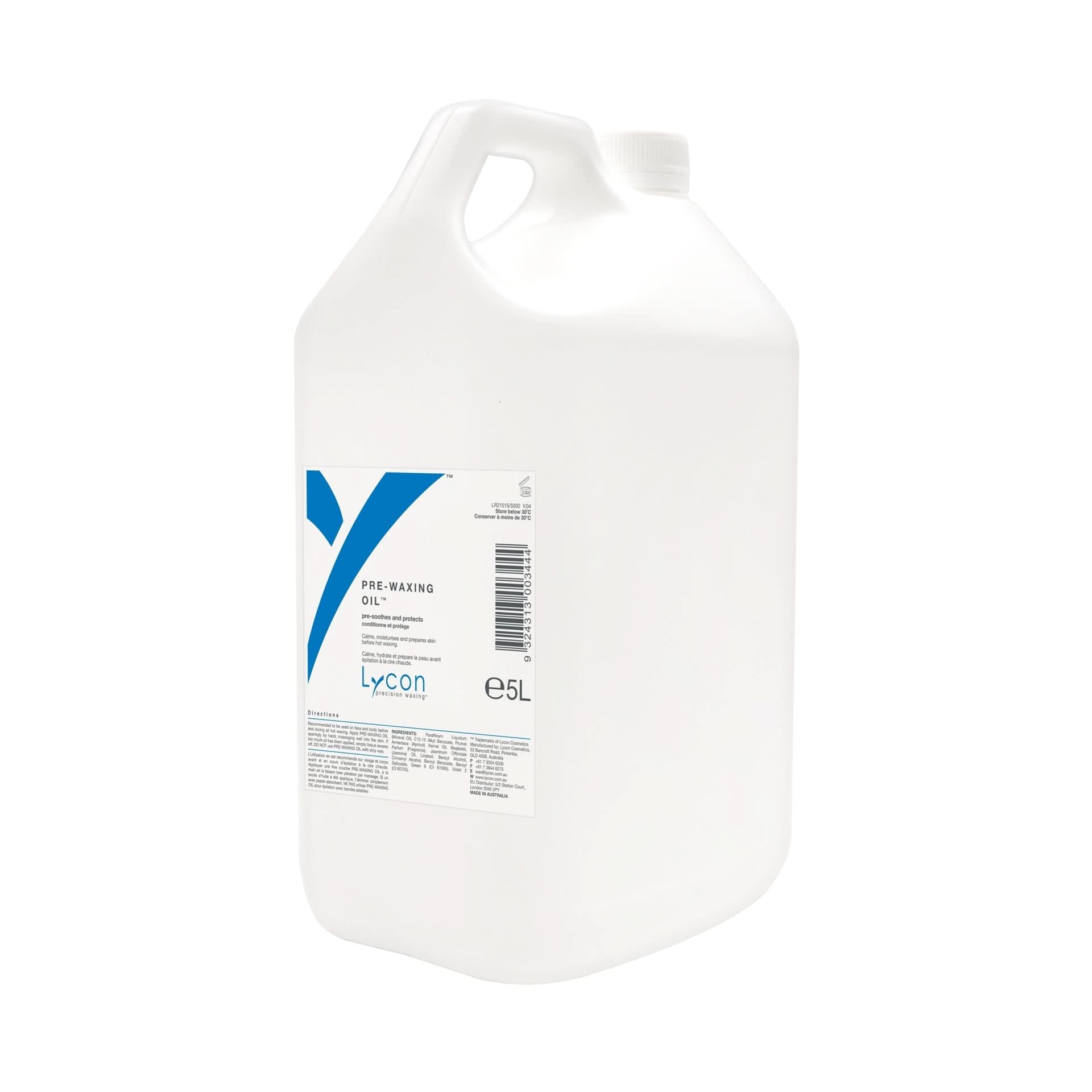 π Pre-Waxing Oil - 5L (40% off)