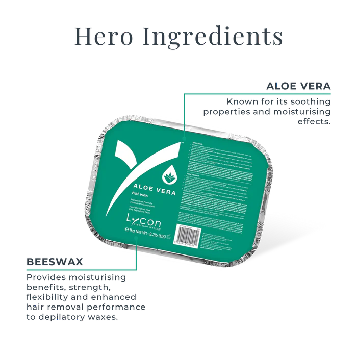 Aloe Vera Hot Wax - 1kg