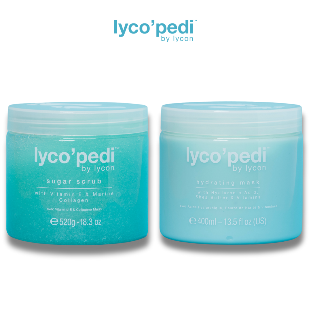 LYCO'PEDI SCRUB AND HYDRATING MASK