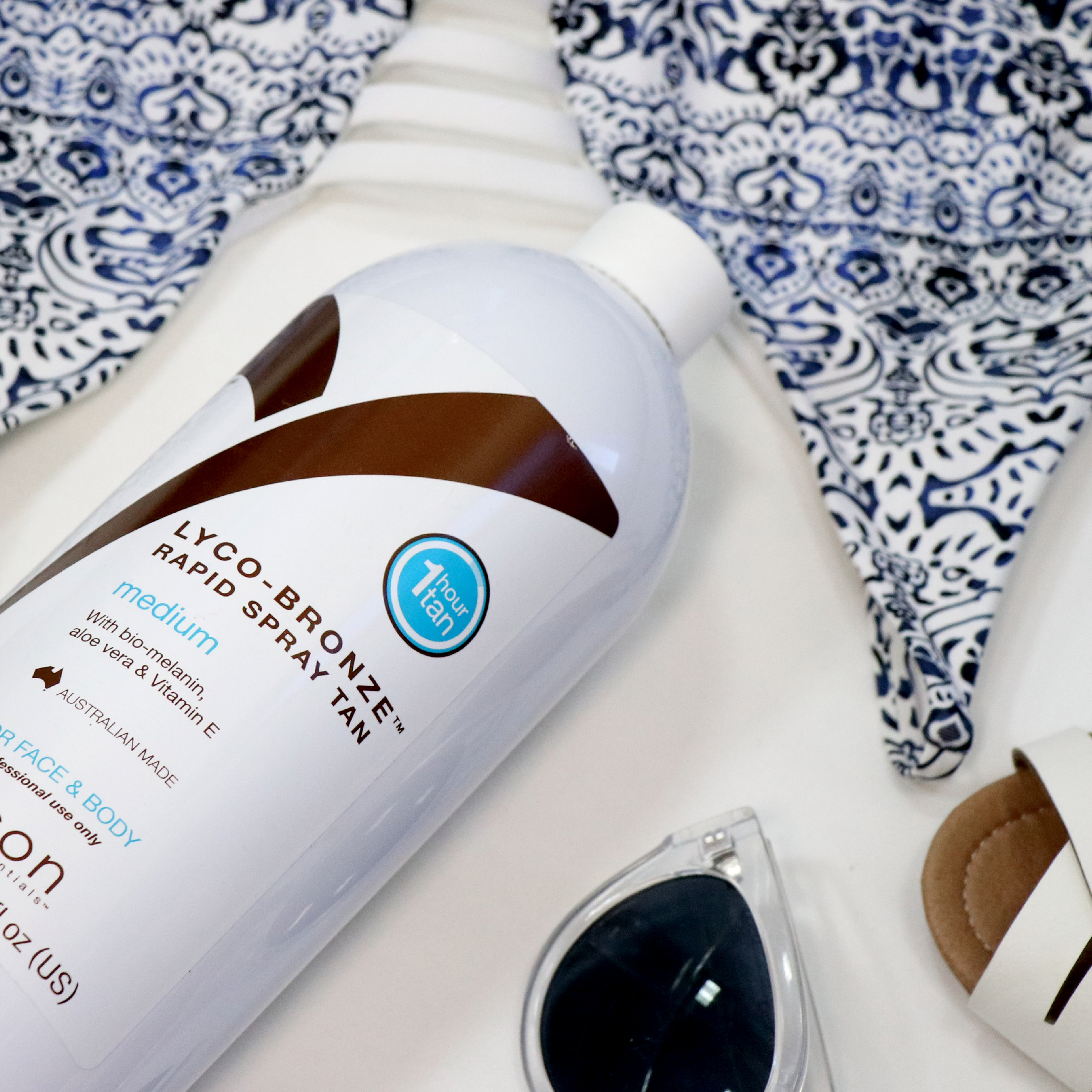 Lyco-Bronze Rapid Spray Tan 1L - Medium