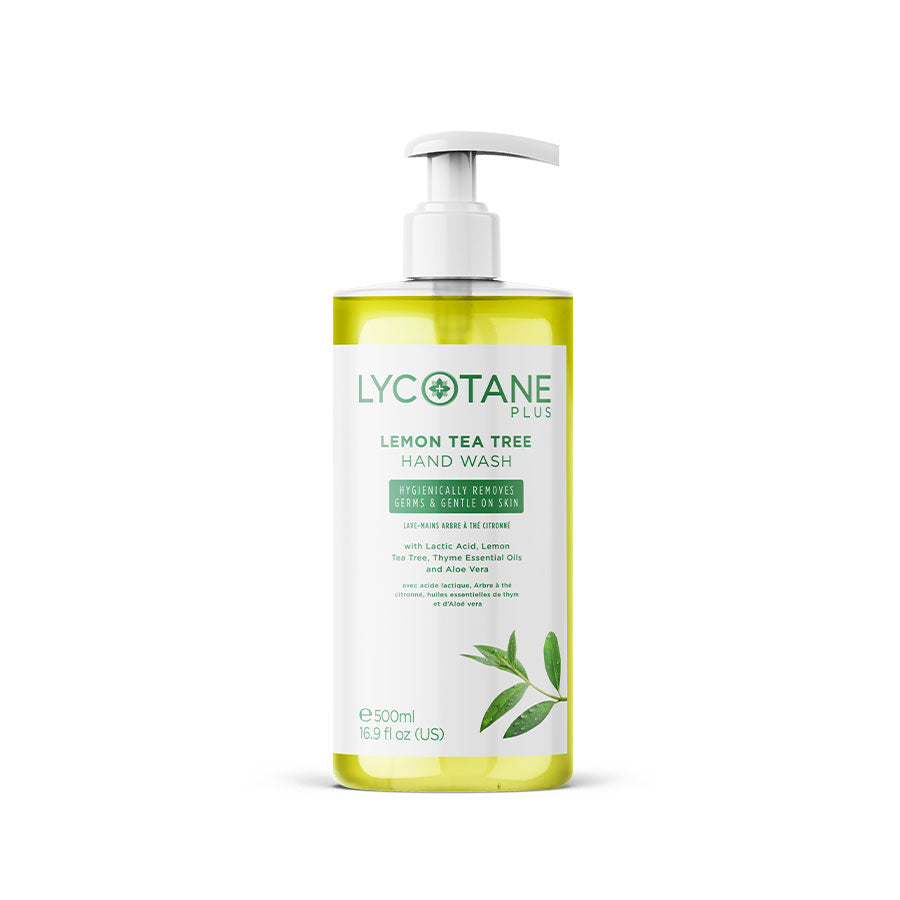 LYCOTANE Plus Lemon Tea Tree Hand Wash - 500ml - Retail