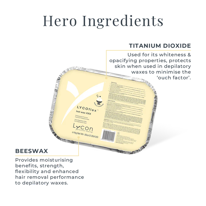 Vanilla Lycoflex Hot Wax - 15kg Bulk Box