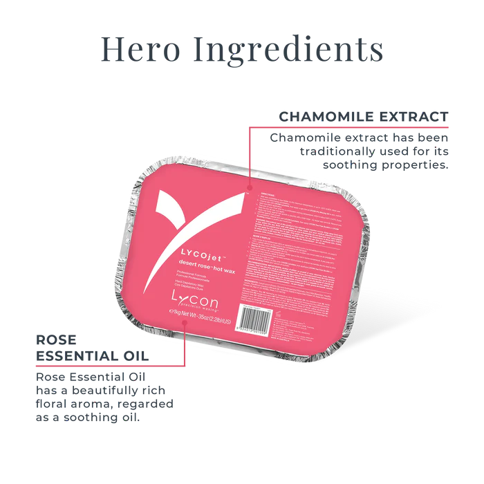 Desert Rose Lycojet Hot Wax - 15kg Bulk Box