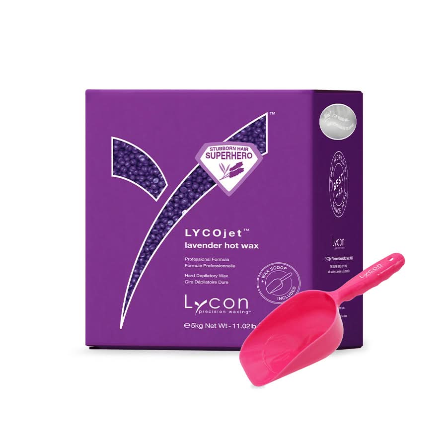 Lavender Lycojet Hot Wax Beads