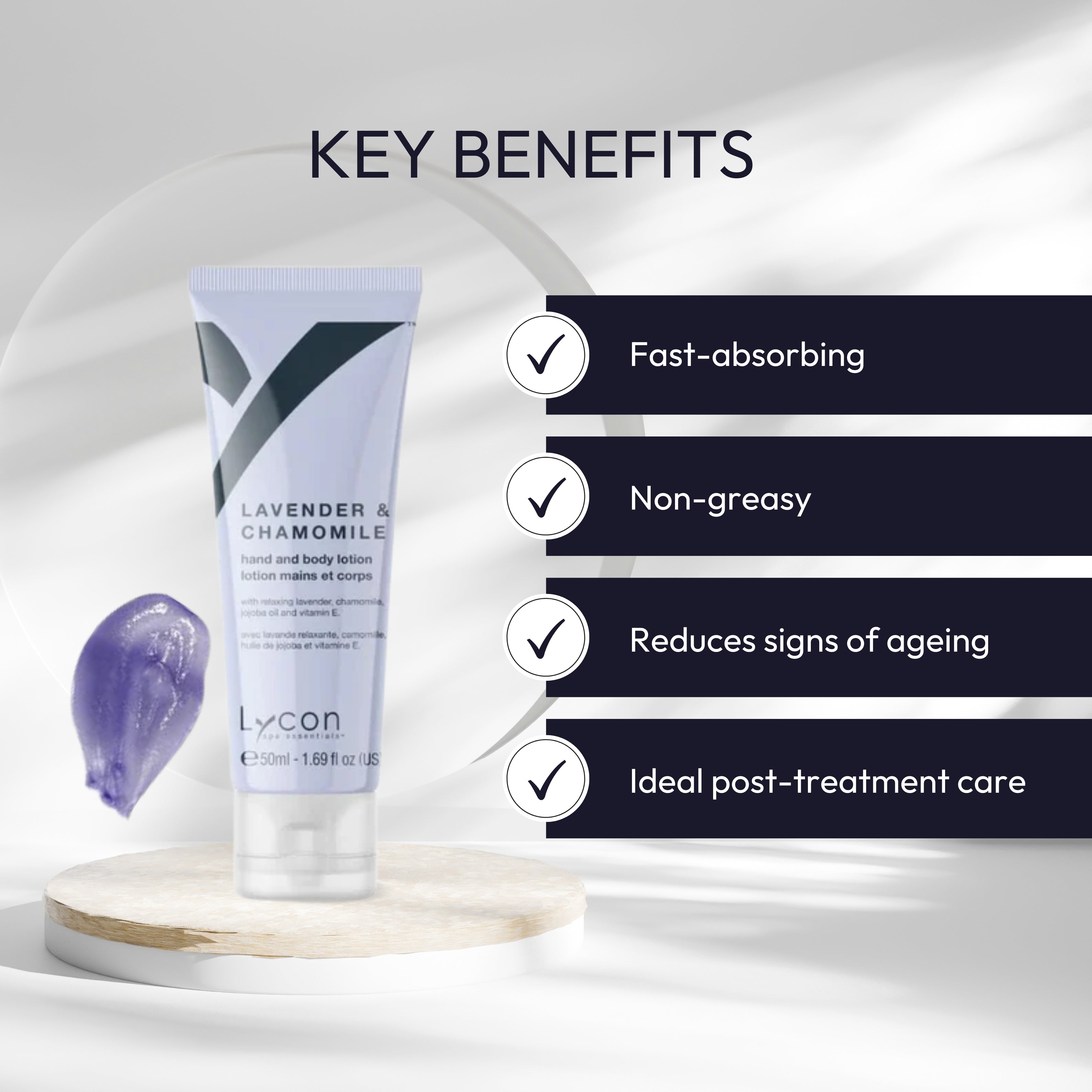 Lavender & Chamomile Hand & Body Lotion - 50ml - Retail
