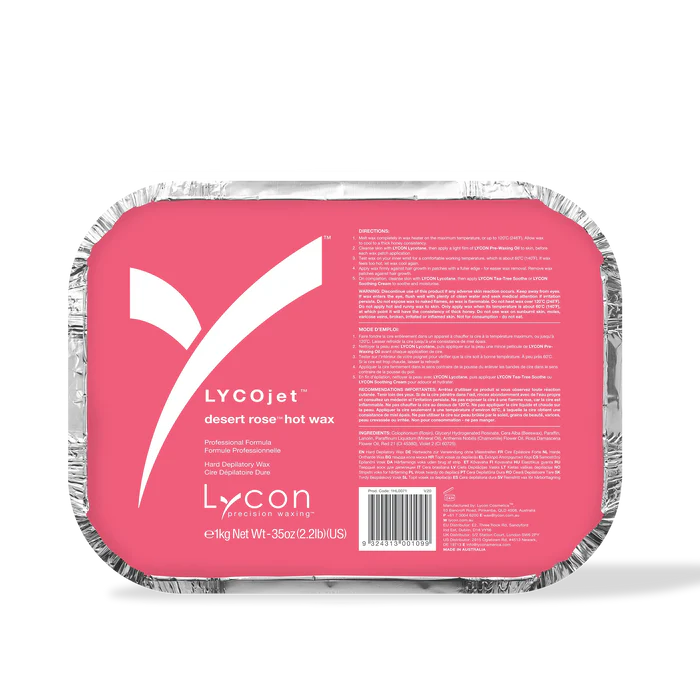 Desert Rose Lycojet Hot Wax - 15kg Bulk Box