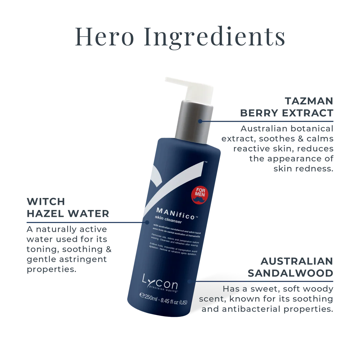 MANifico Skin Cleanser - 250ml