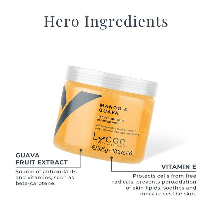 Mango & Guava Sugar Scrub - 520g