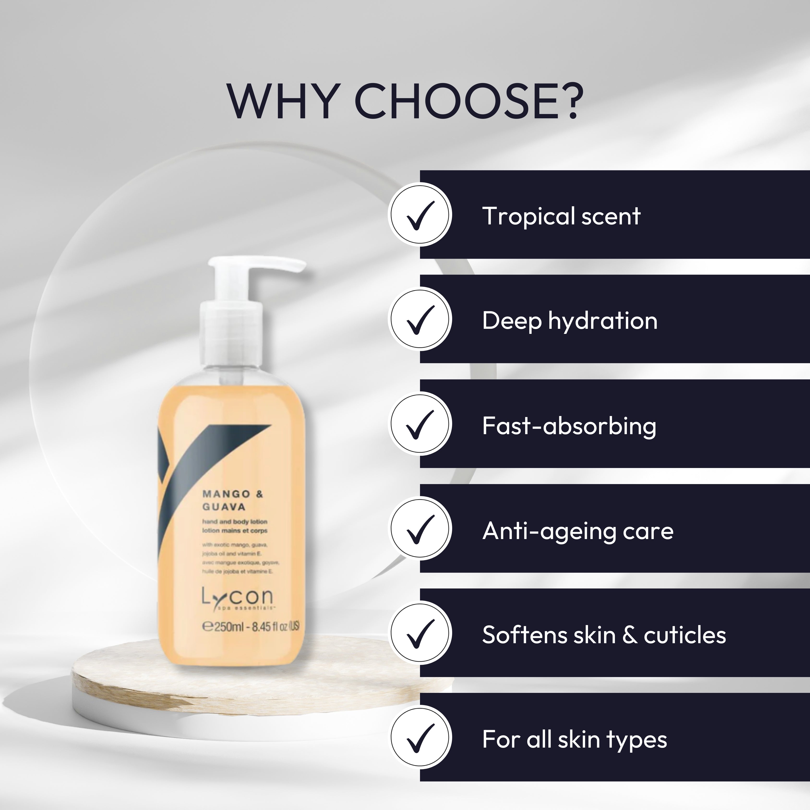 Mango & Guava Hand and Body Lotion 250ml - Retail