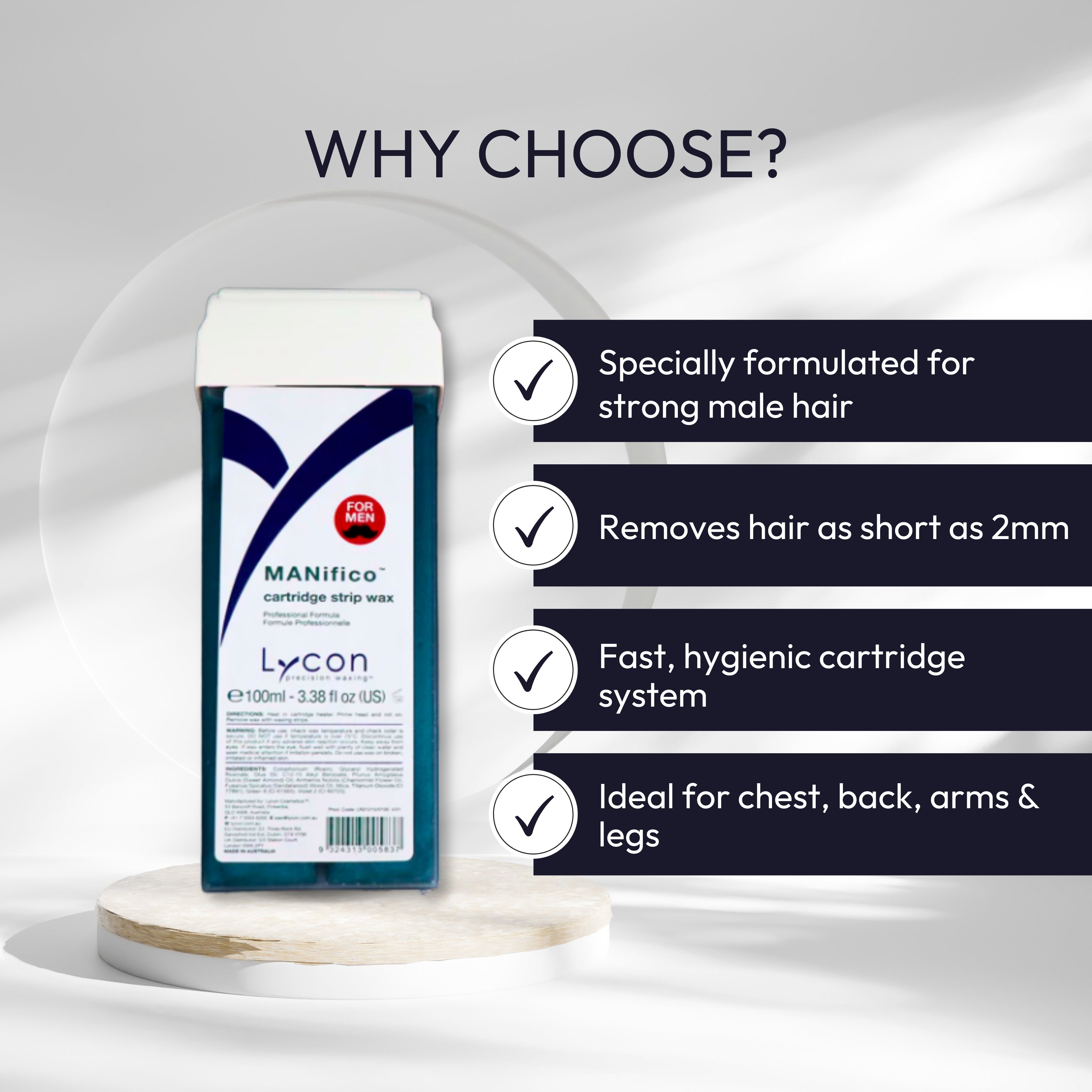 Manifico Strip Wax Cartridge - 100ml