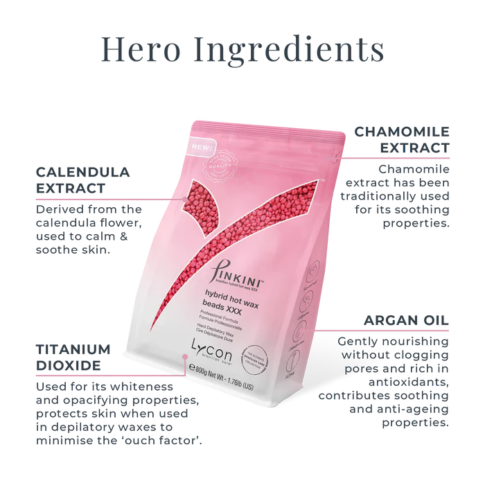 Pinkini Brazilian Hybrid Hot Wax Beads