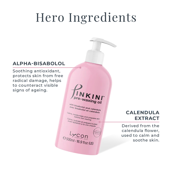 Pinkini Pre-Waxing Oil - 500ml