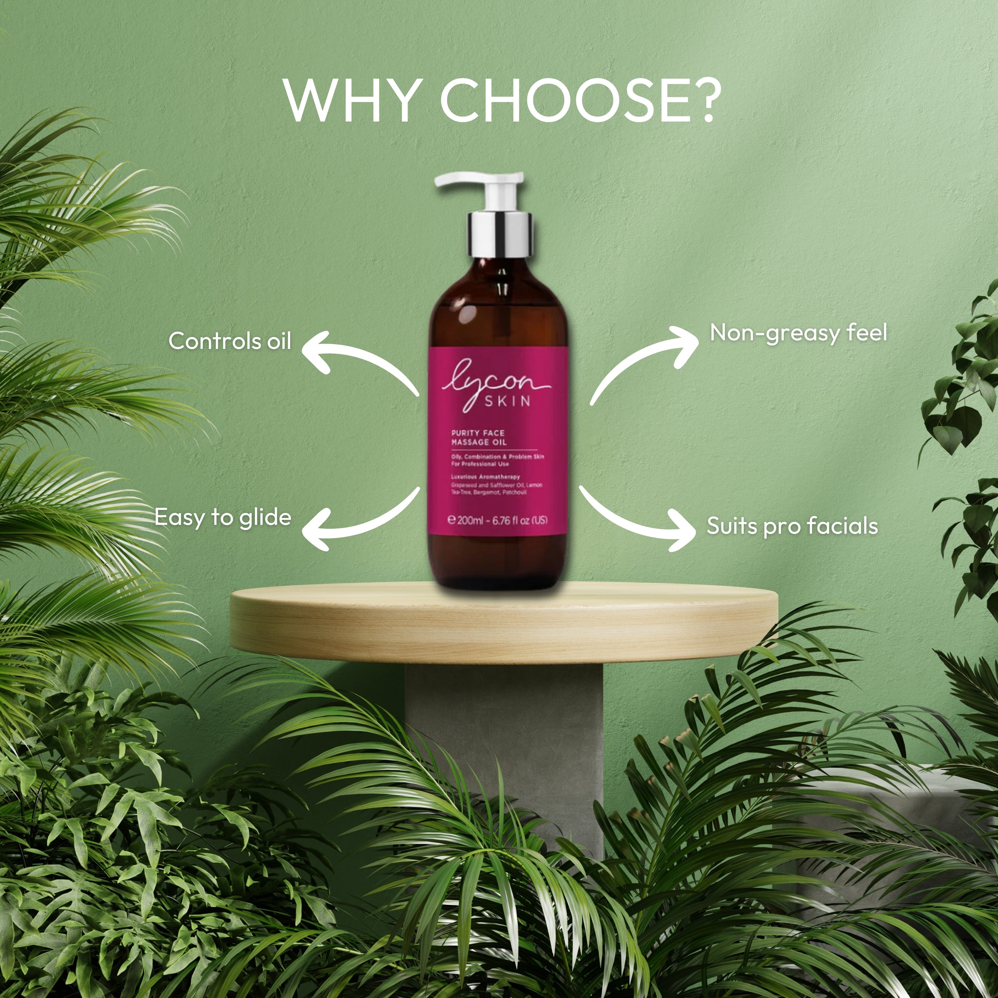Purity Face Massage Oil 200ml