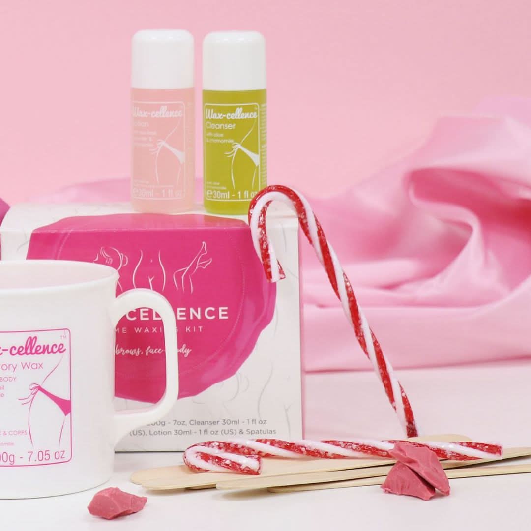 WAX-CELLENCE Home Waxing Kit – Perfect for DIY home waxing - Retail
