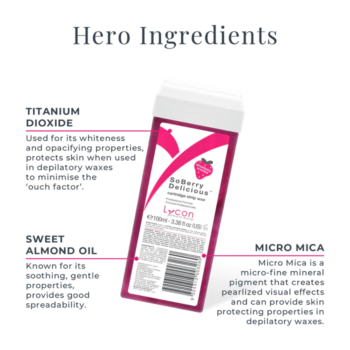 SoBerry Delicious Strip Wax Cartridge - 100ml