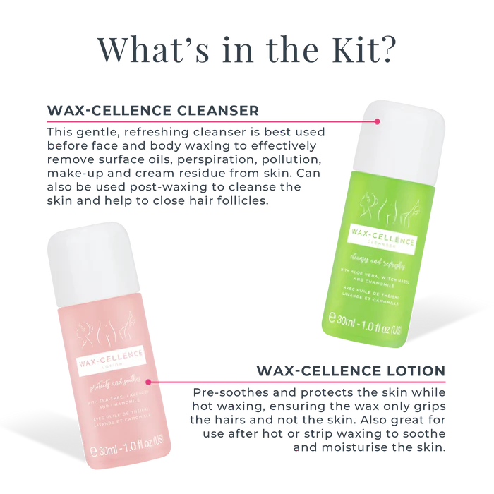 Wax-Cellence Home Waxing Kit