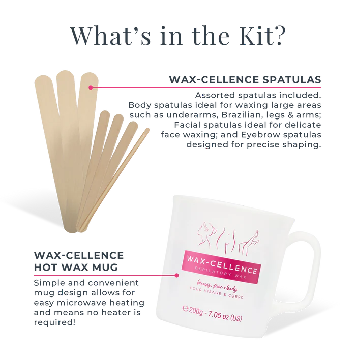 Wax-Cellence Home Waxing Kit