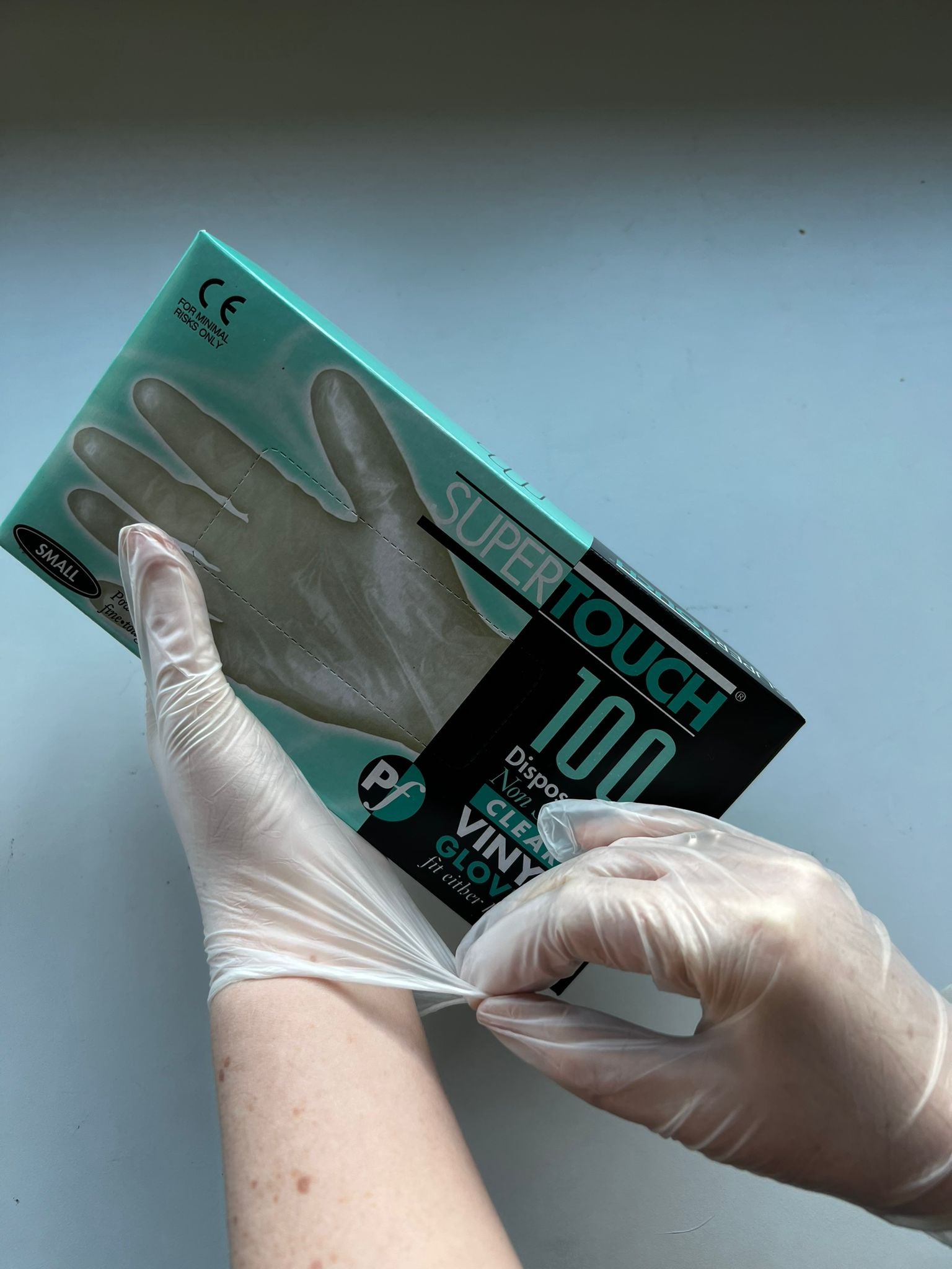 Latex Powderfree Gloves - Clear