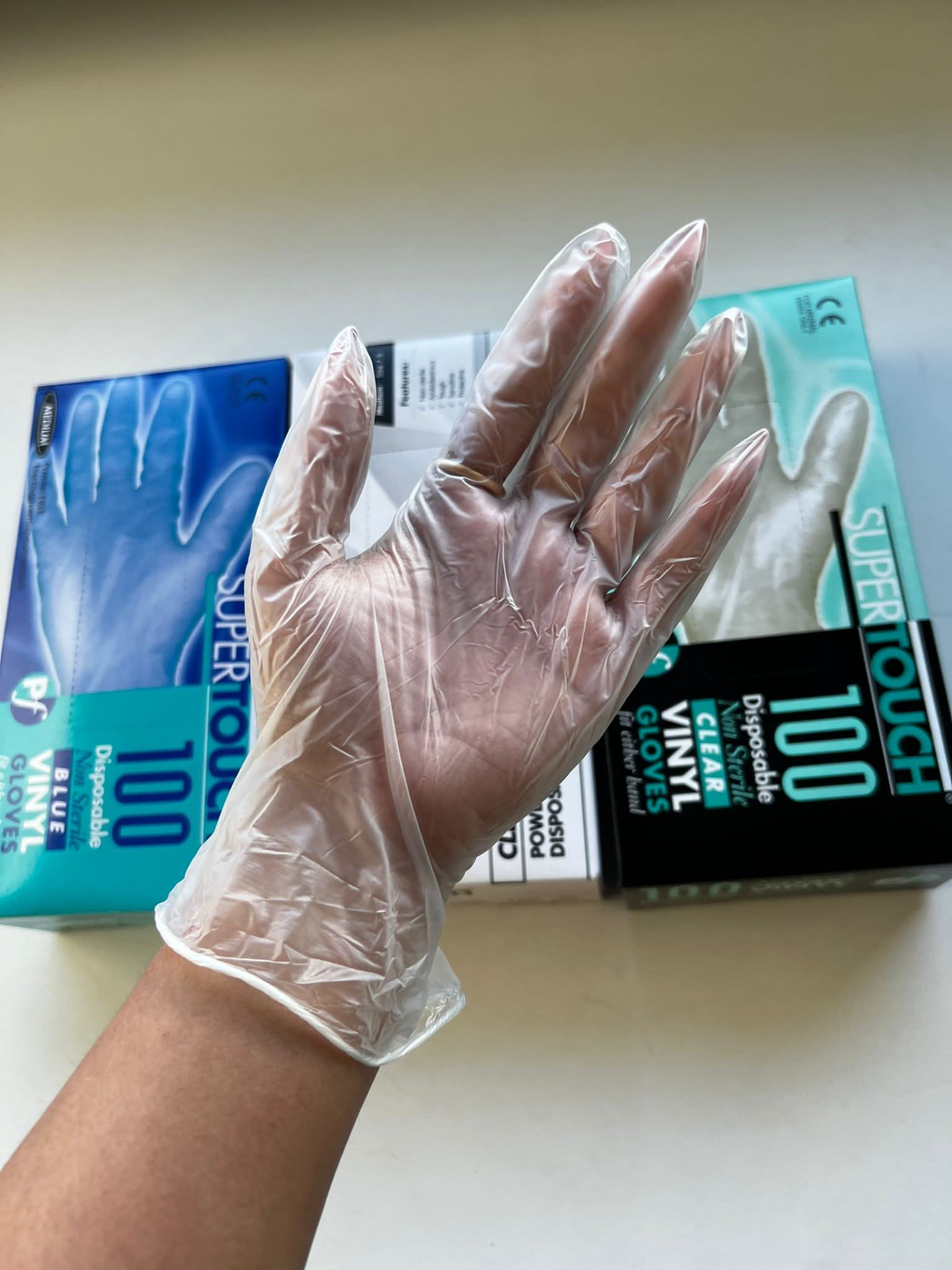 Latex Powderfree Gloves - Clear | Retail