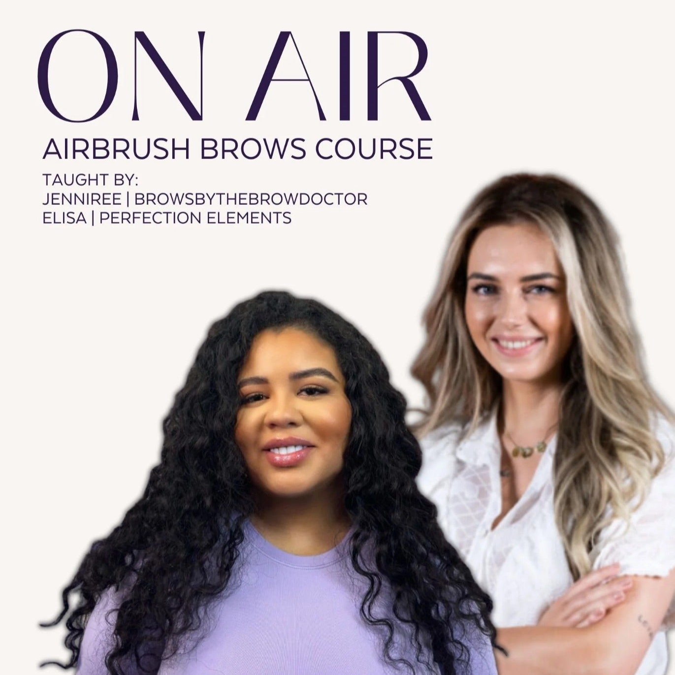 CERTIFIED AIRBRUSH BROWS COURSE