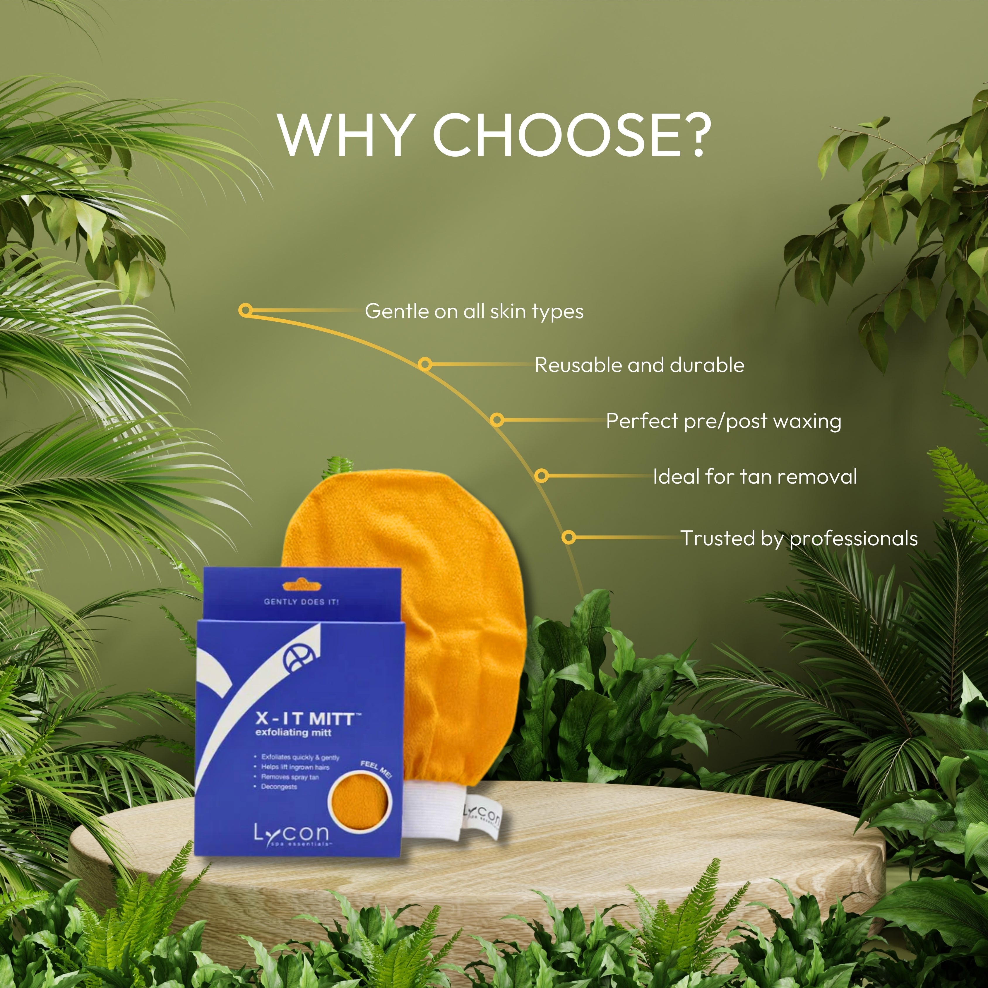 X-IT EXFOLIATING MITT