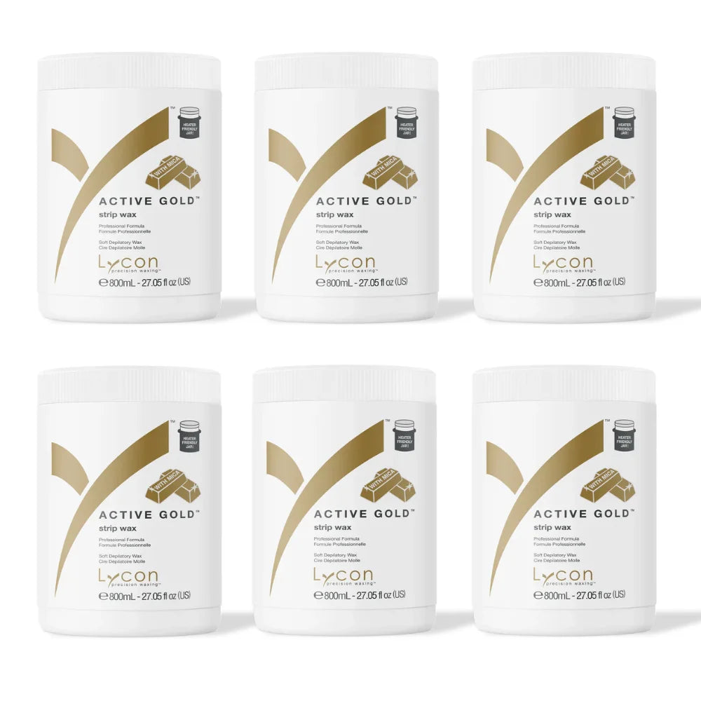 Active Gold Strip Wax (800ml) - BOX of 6 Tub