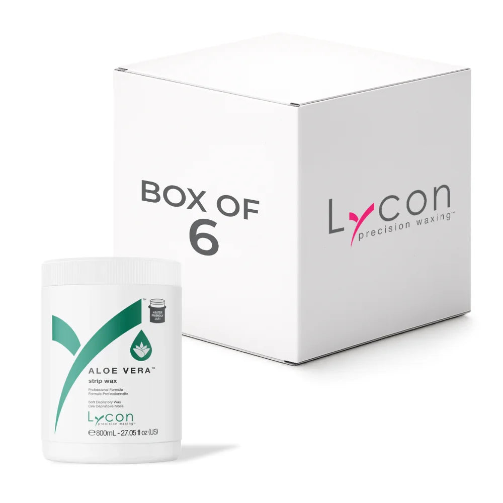 Aloe Vera Strip Wax (800ml) - BOX of 6 Tub