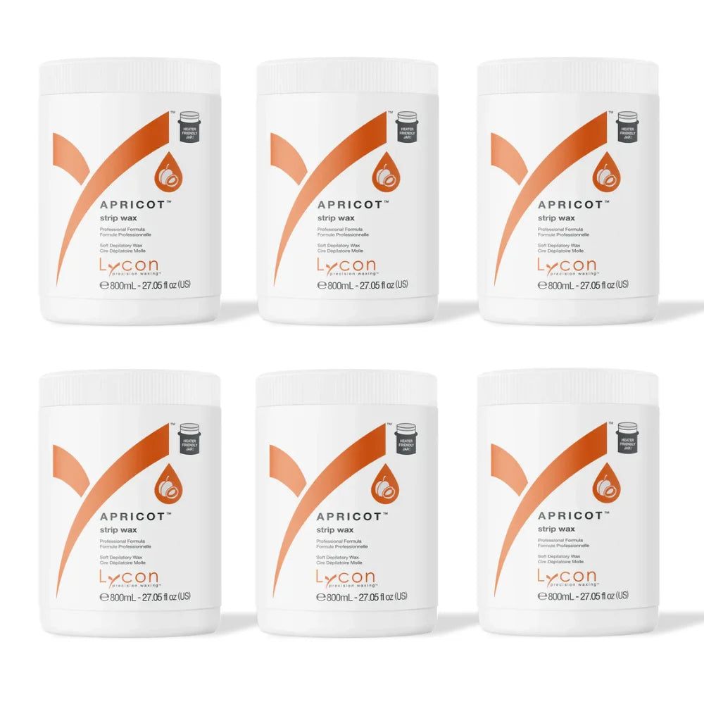 Apricot Strip Wax (800ml) - BOX of 6 Tub