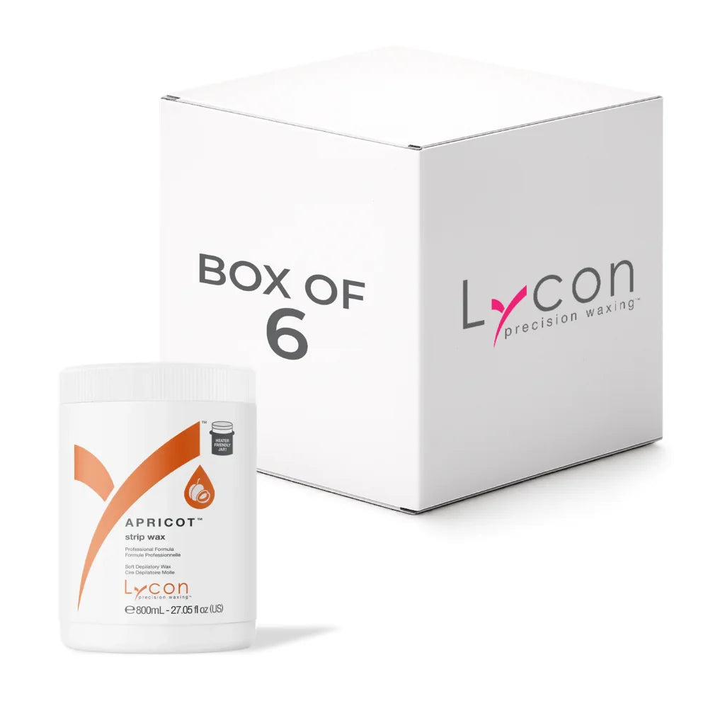 Apricot Strip Wax (800ml) - BOX of 6 Tub