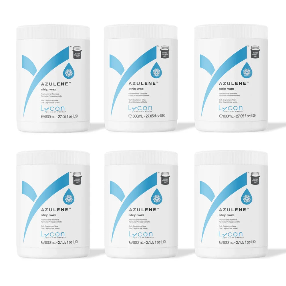 Azulene Strip Wax (800ml) - BOX of 6 Tub