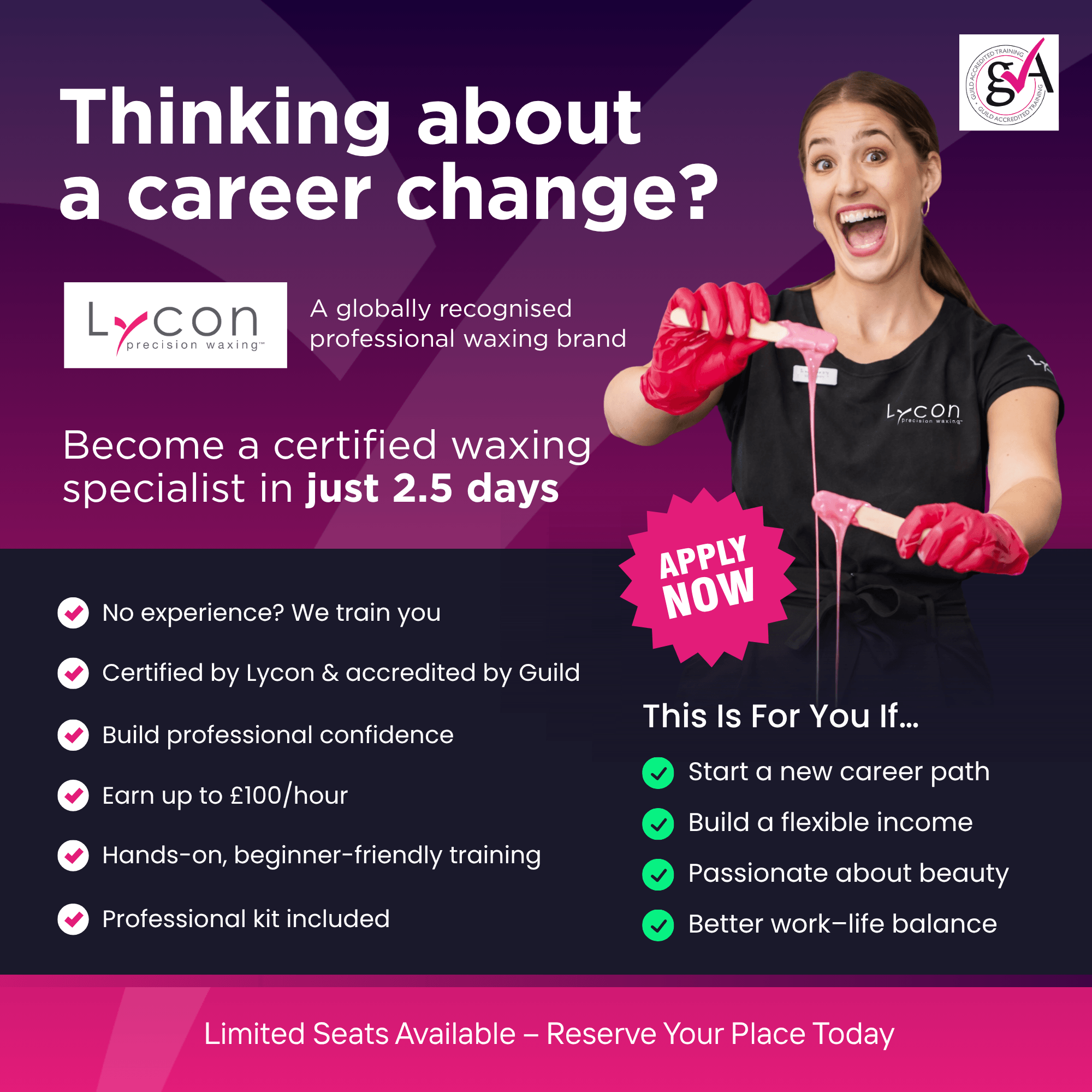 Complete LYCON Certified Waxing Course (No Experience Needed)