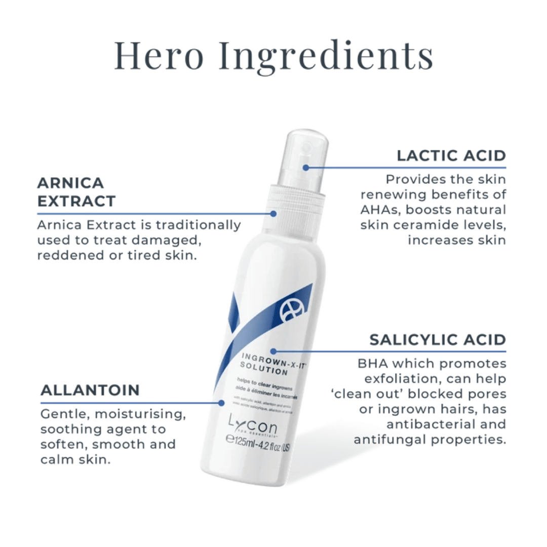 Ingrown X-IT™ Solution 125ml - Retail