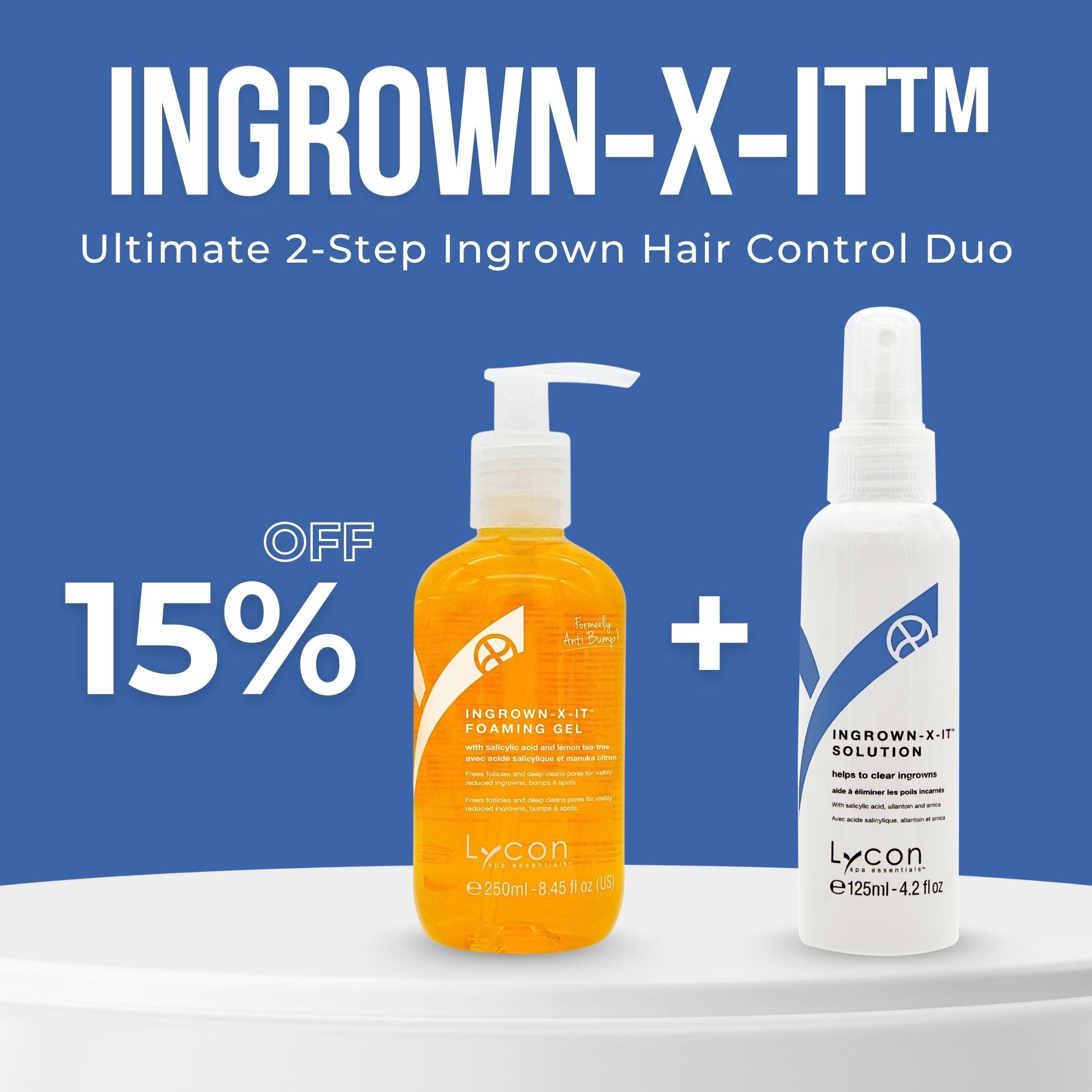 Ingrown‑X‑It™: Ultimate 2‑Step Ingrown Hair Control Duo