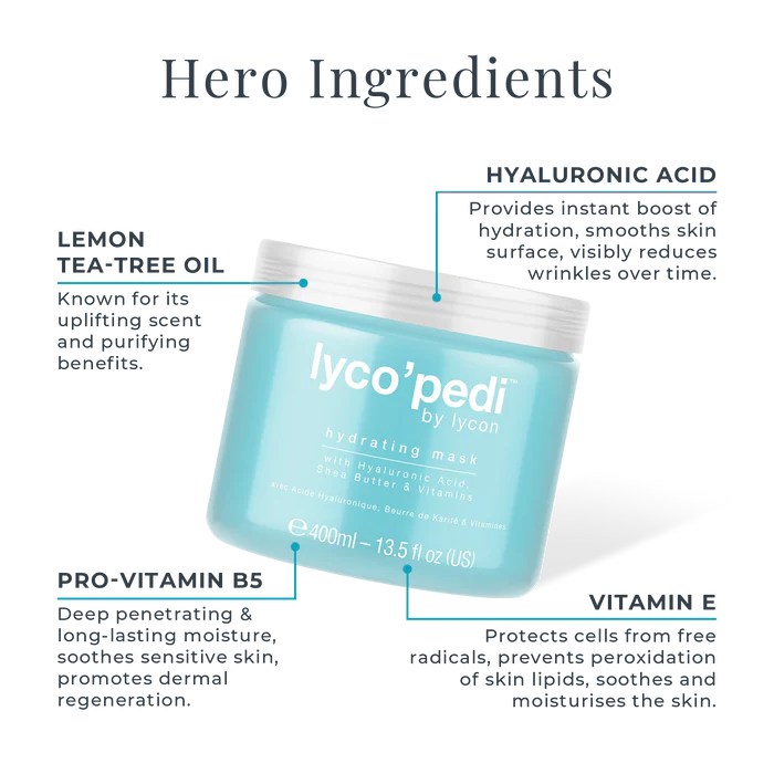 Lyco'Pedi Hydrating Mask - 400ml