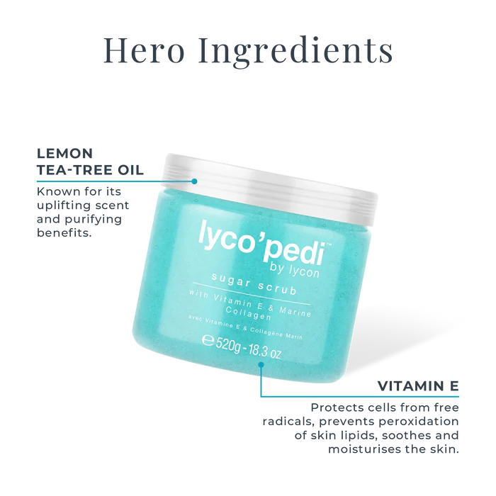Lyco'Pedi Sugar Scrub - 520g