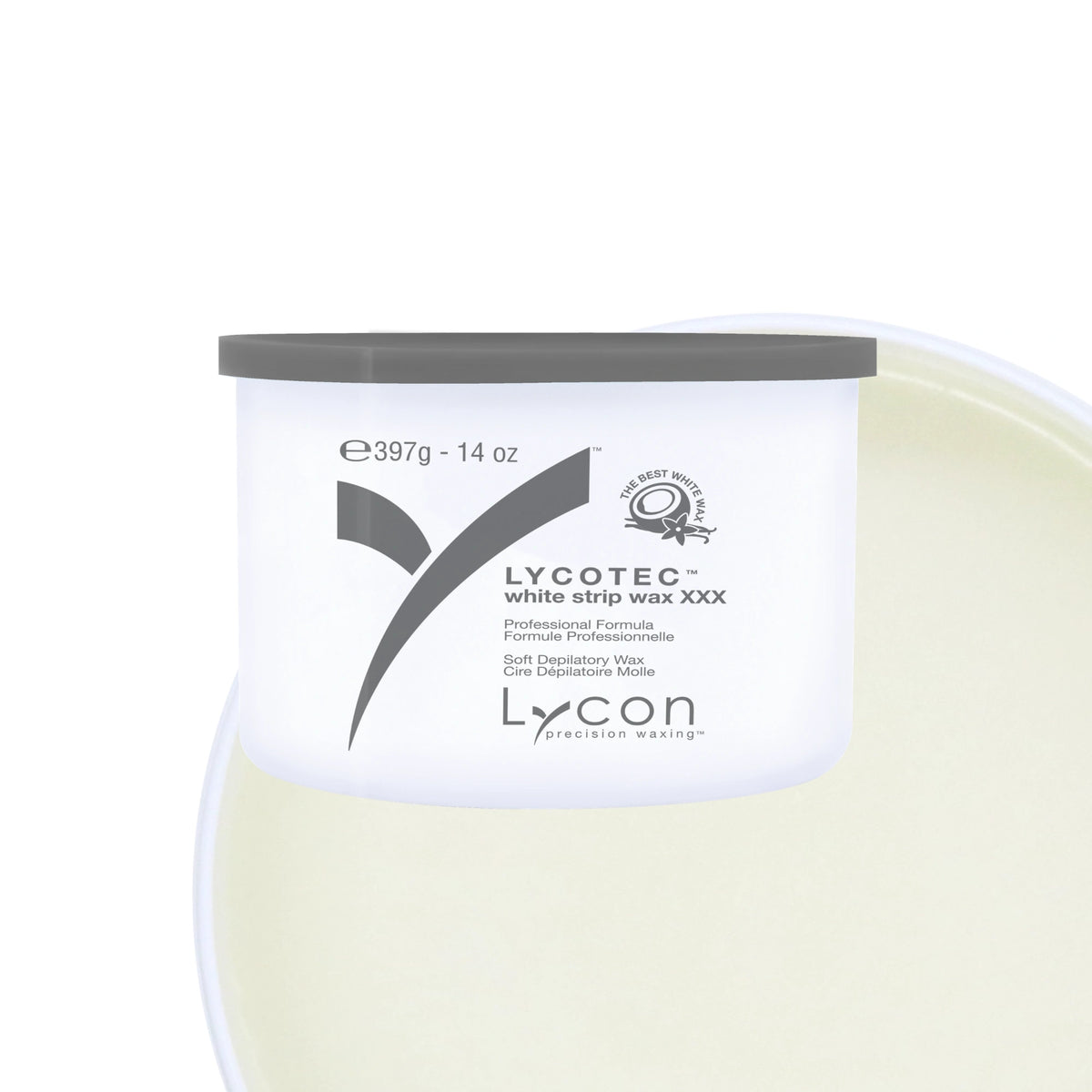 Lycotec White Strip Wax - 397g