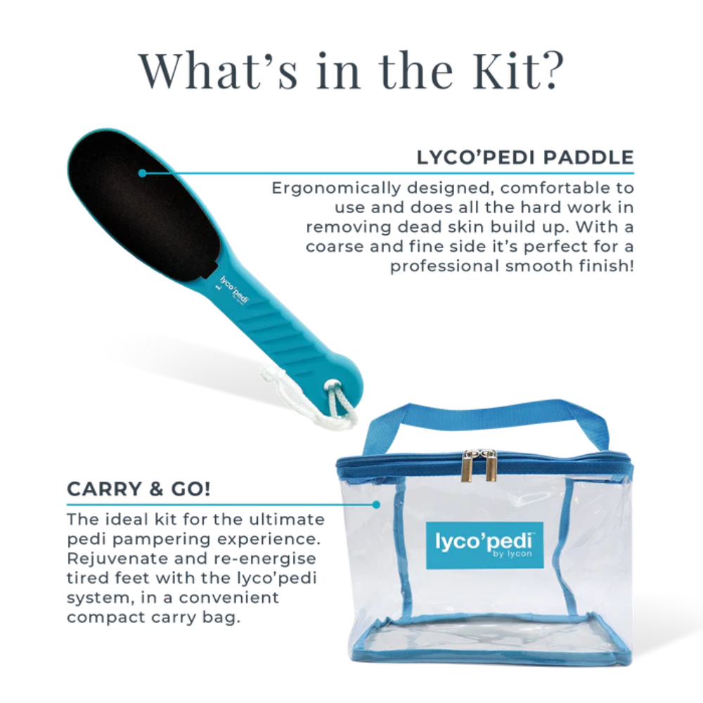 Lyco'Pedi Professional Pedicure Kit - Complete Foot Care System