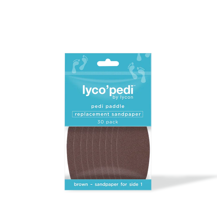Lyco'Pedi Replacement Sandpaper - 30 Pack