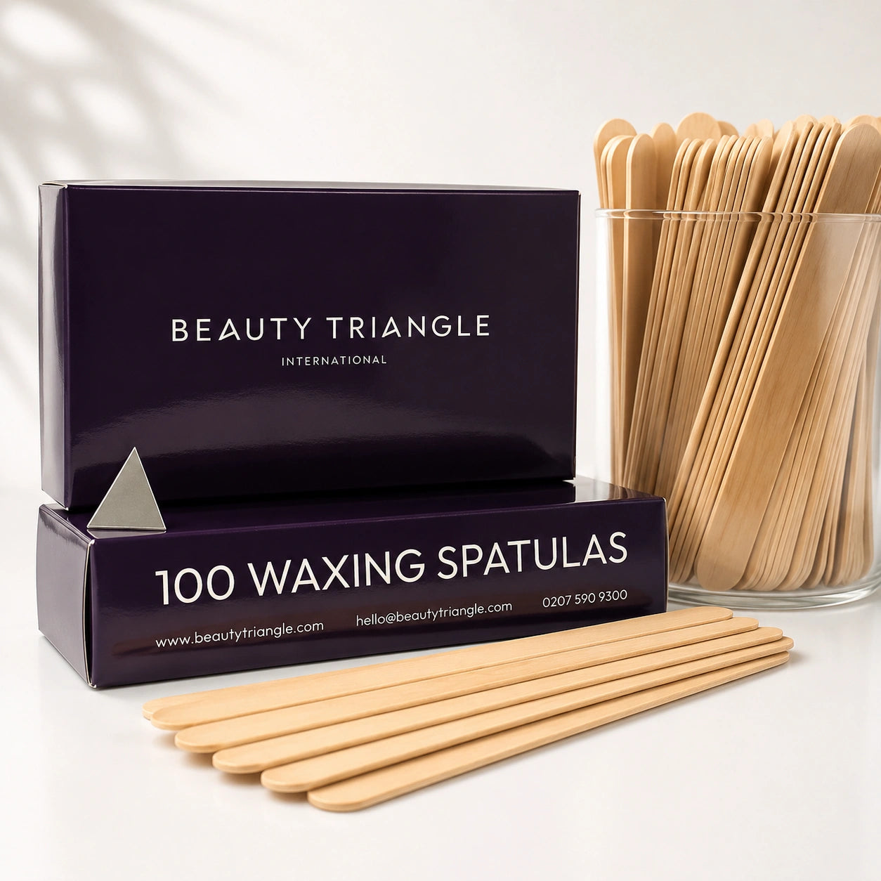 Regular-Size Wooden Spatulas - Pack of 100