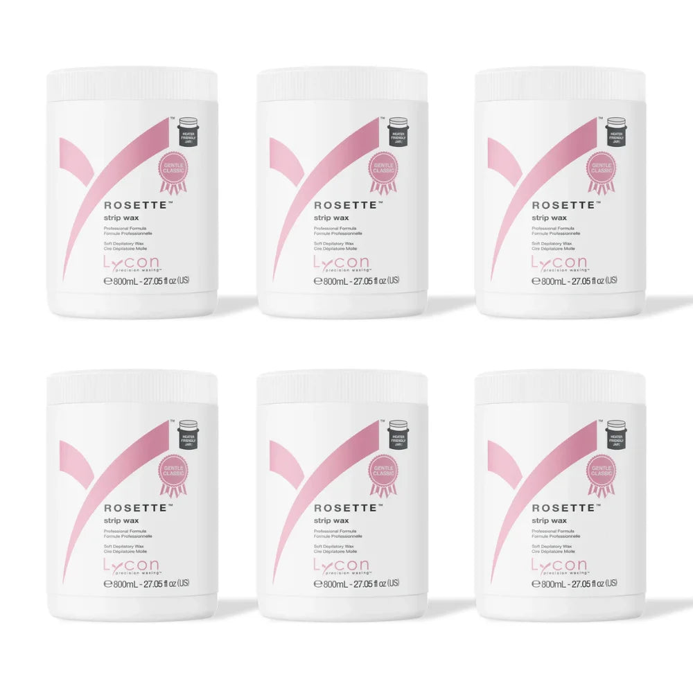 Rosette Strip Wax (800ml) - BOX of 6 Tub
