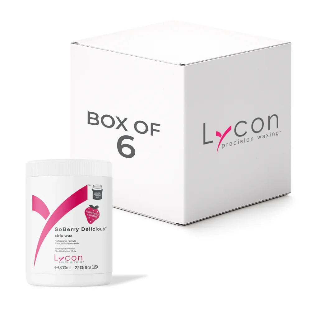 So Berry Delicious Strip Wax (800ml) - BOX of 6 Tub