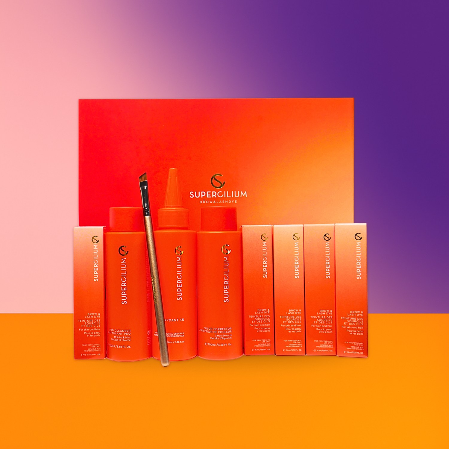 Supercilium Brow & Lash Dye Kit - Hybrid Tint Kit