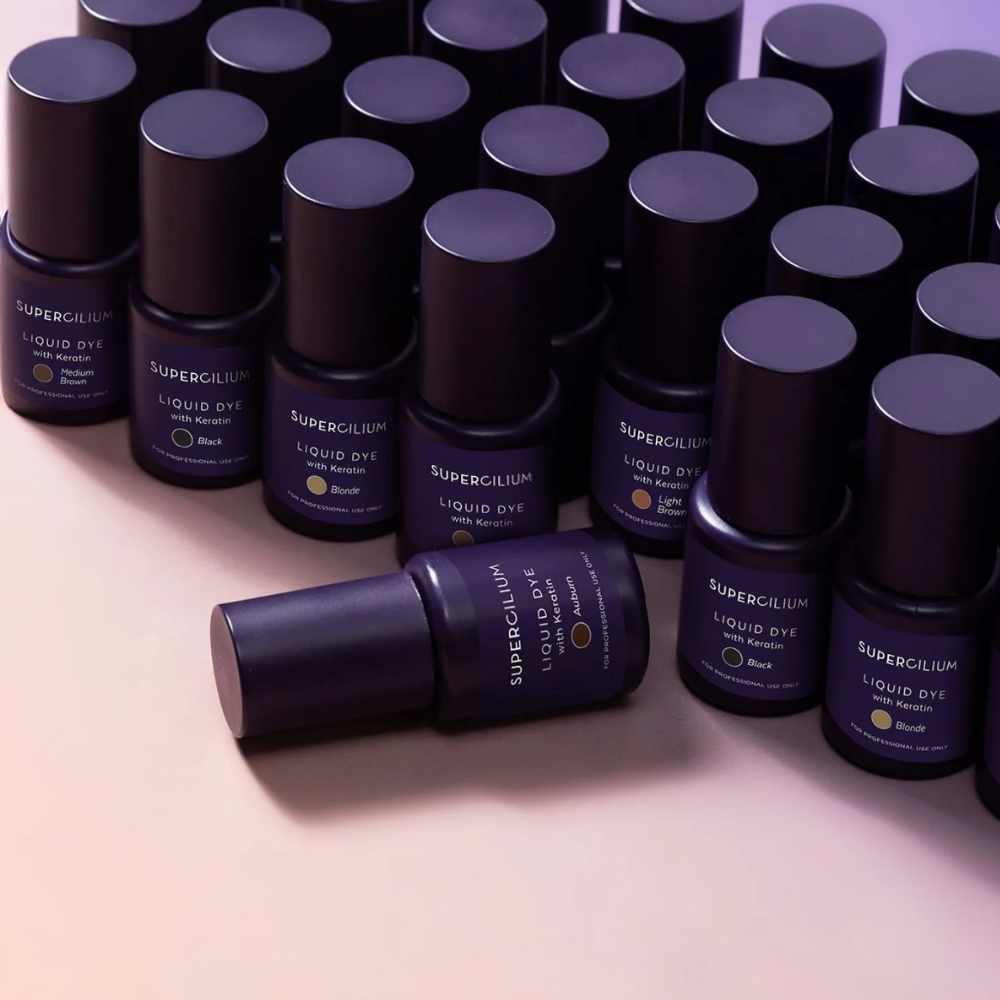 Supercilium Liquid Brow Dye With Keratin - Ash Grey