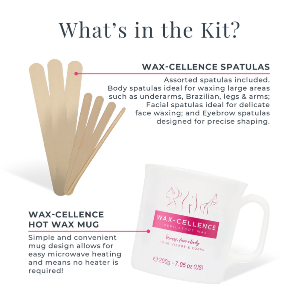 Wax-cellence Home Waxing Kit - Retail