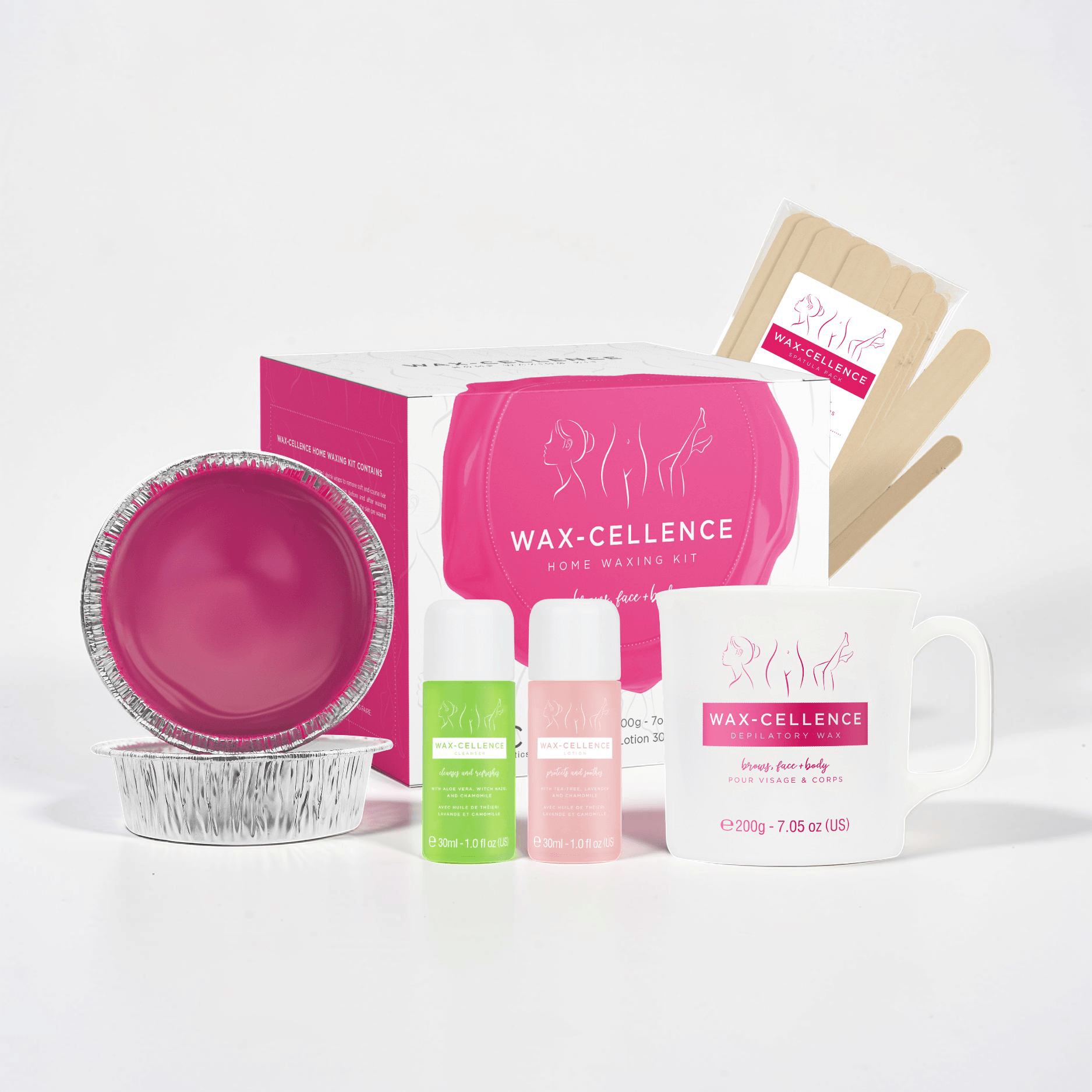 Wax-Cellence Home Waxing Kit