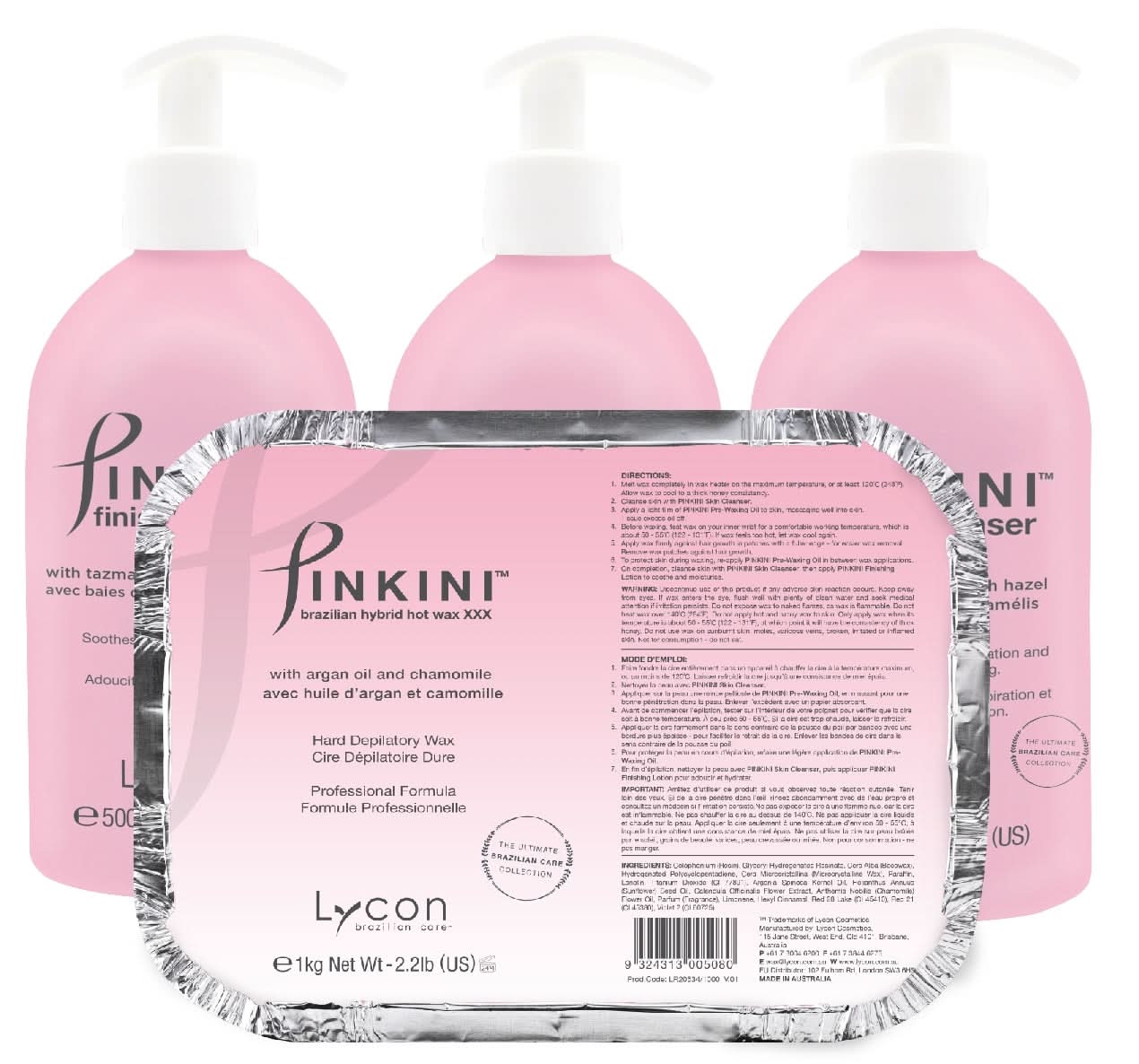 PINKINI Brazilian Care Kit