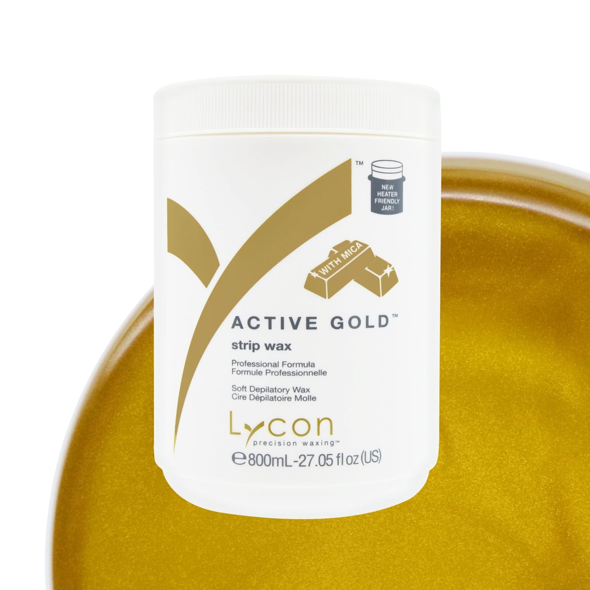 Active Gold Strip Wax
