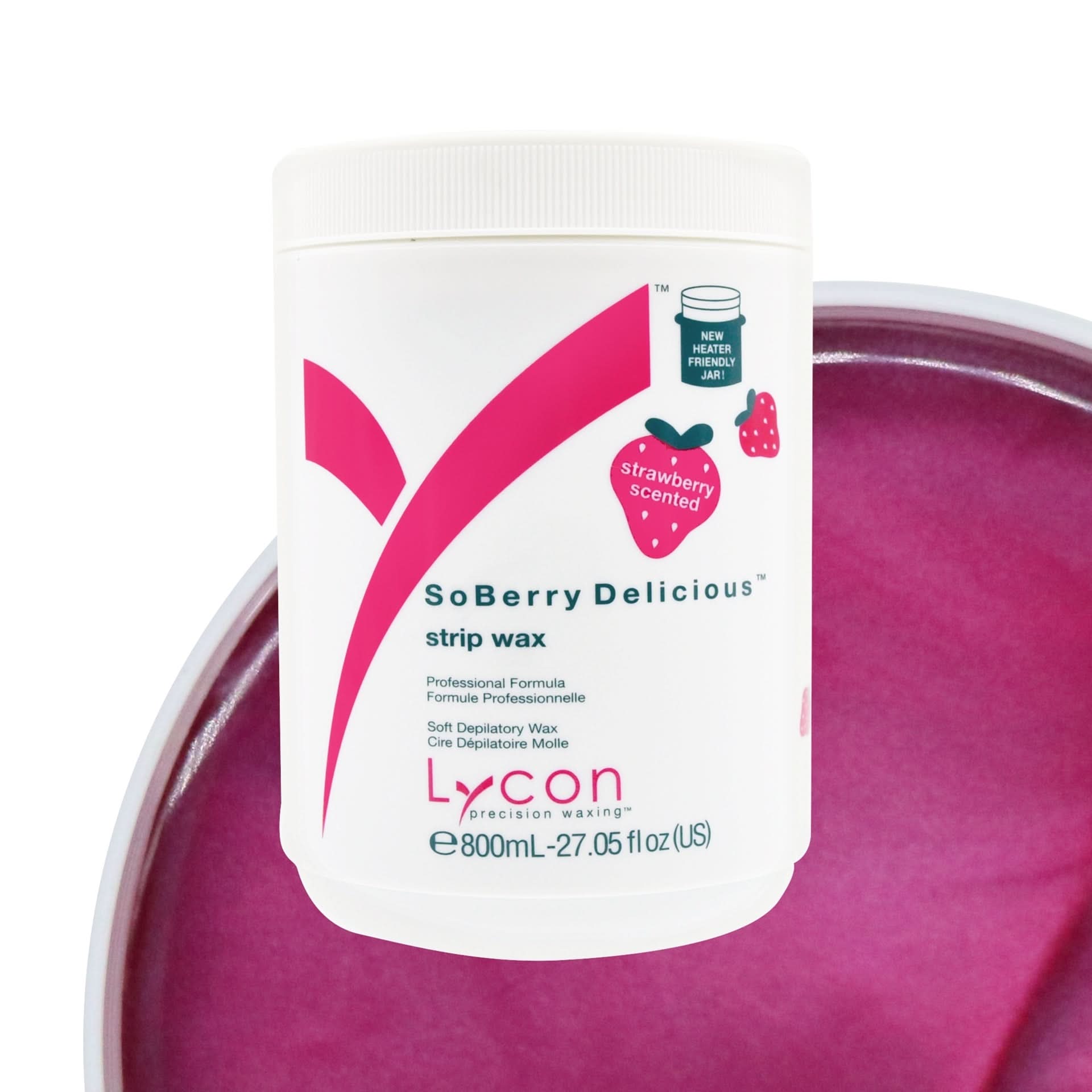 So Berry Delicious Strip wax