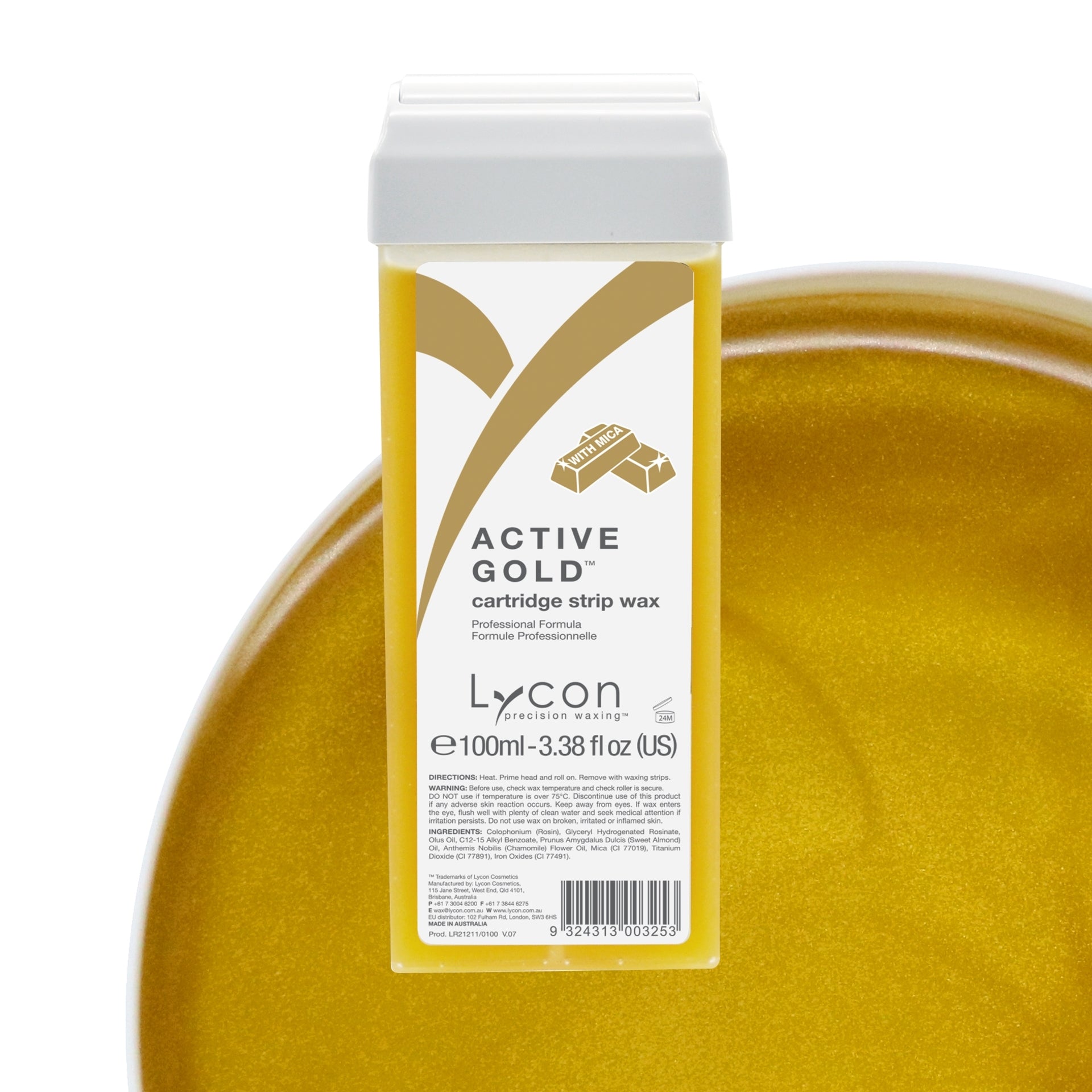 Active Gold Strip Wax Cartridge