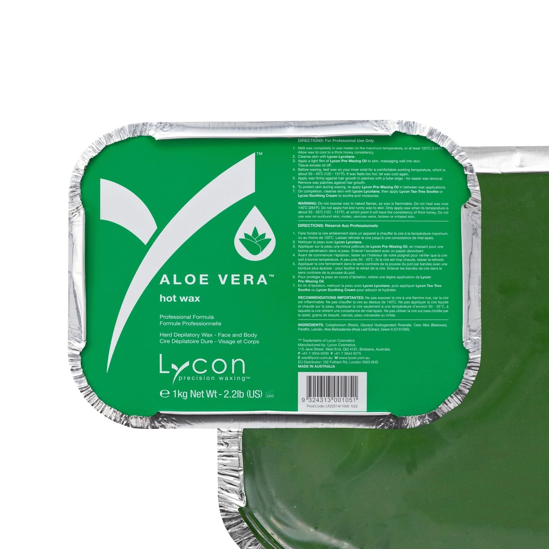 Aloe Vera Hot Wax